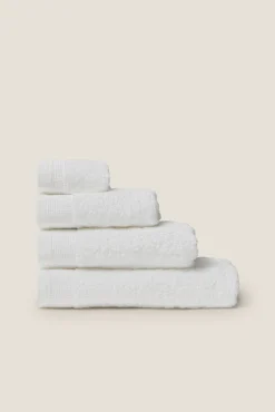 Toalha duche friso algodão egípcio 70 x 140 cm.
