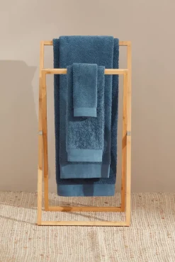 Toalha duche friso algodão egípcio 70 x 140 cm.