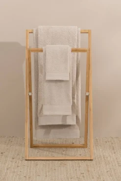 Toalha toucador friso algodão egípcio 30 x 50 cm.