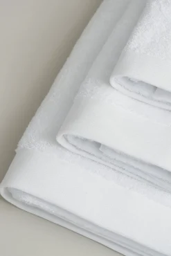 Toalha toucador wonder 550g algodão turco americano branco 30x50