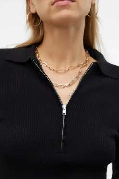 Top de malha estilo polo