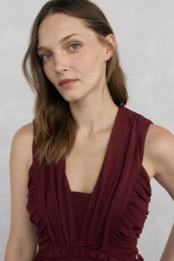 Top de tule com alças