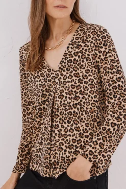 Top plissado fluído