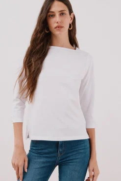 T-shirt básica barco