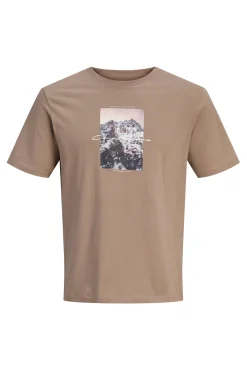 T-shirt básica com estampado