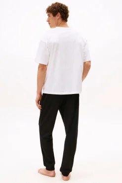T-shirt com estampa de logo