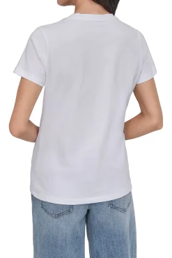 T-shirt com foto DKNY