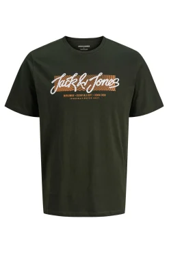 T-shirt com logo frontal