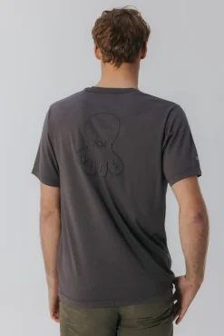 T-shirt com logo trançado