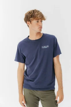 T-shirt com logo trançado
