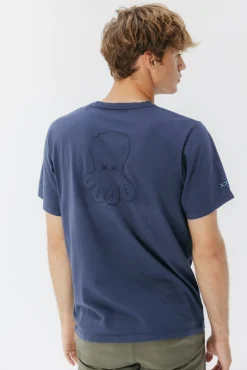 T-shirt com logo trançado