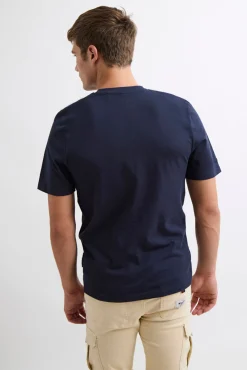 T-shirt com logo vintage