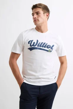 T-shirt com logo vintage