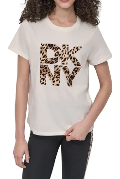 T-shirt com o logo da DKNY