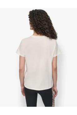 T-shirt com o logo da DKNY