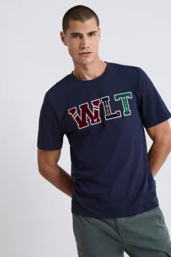 T-shirt com o logo da WLT