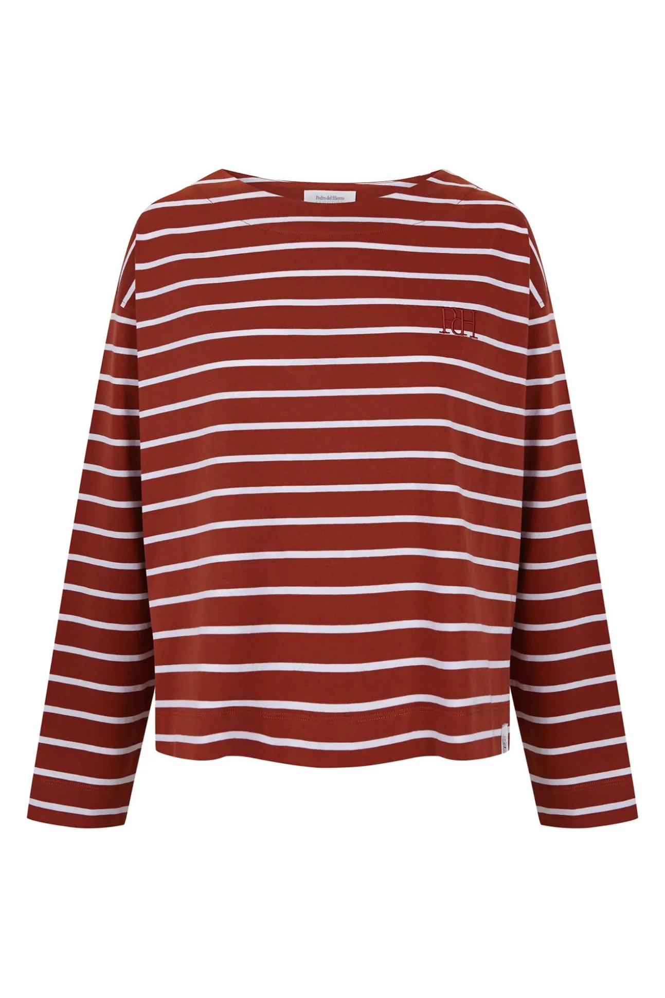 T-shirt de marinheiro de algodão espanhol