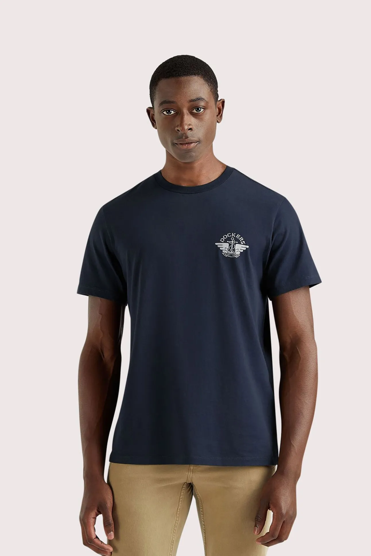 T-shirt decote redondo