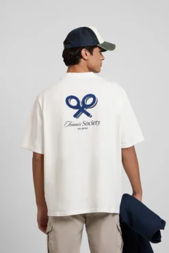 T-shirt especial para sociedade de tênis