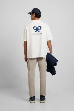 T-shirt especial para sociedade de tênis