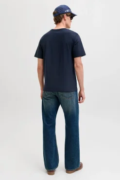T-shirt estampada à frente