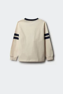 T-shirt feminina de manga comprida Varsity Dog
