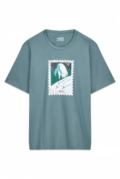 T-shirt gráfica lavada