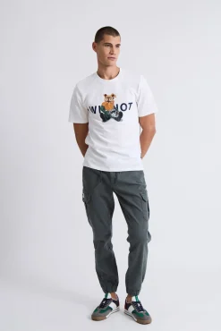 T-shirt piloto do Sr. Williot
