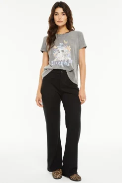 T-shirt posicional de caveira