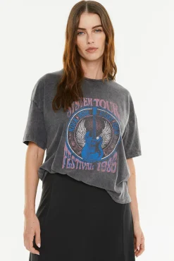 T-shirt posicional de guitarra