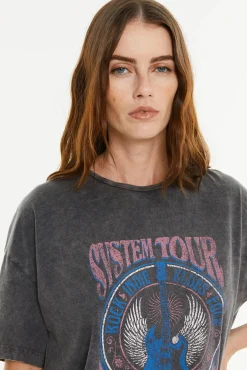 T-shirt posicional de guitarra
