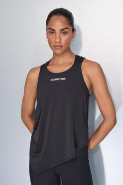 T-shirt preto assimétrico halter