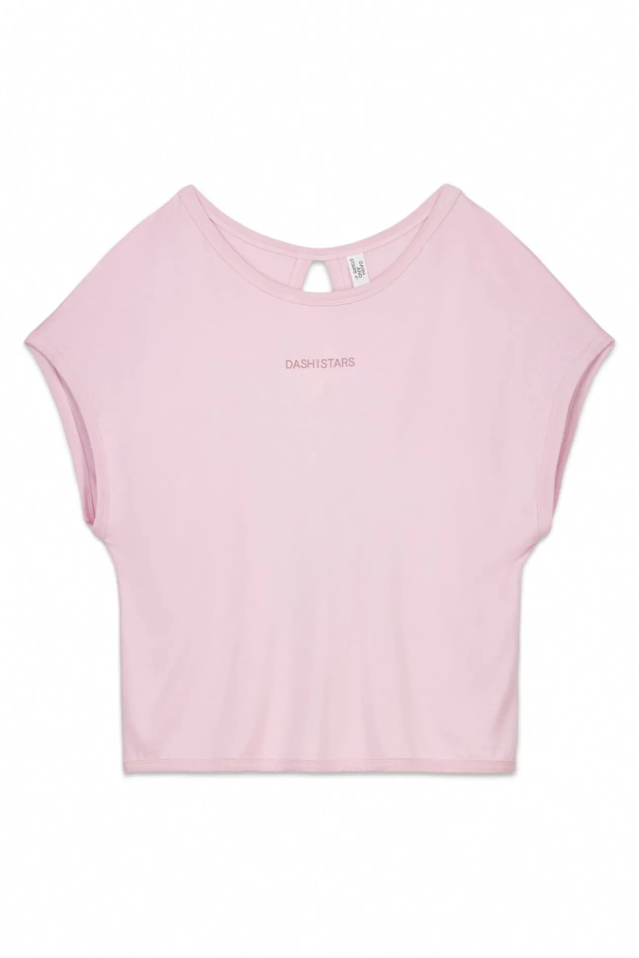 T-shirt rosa de tecido extrassuave