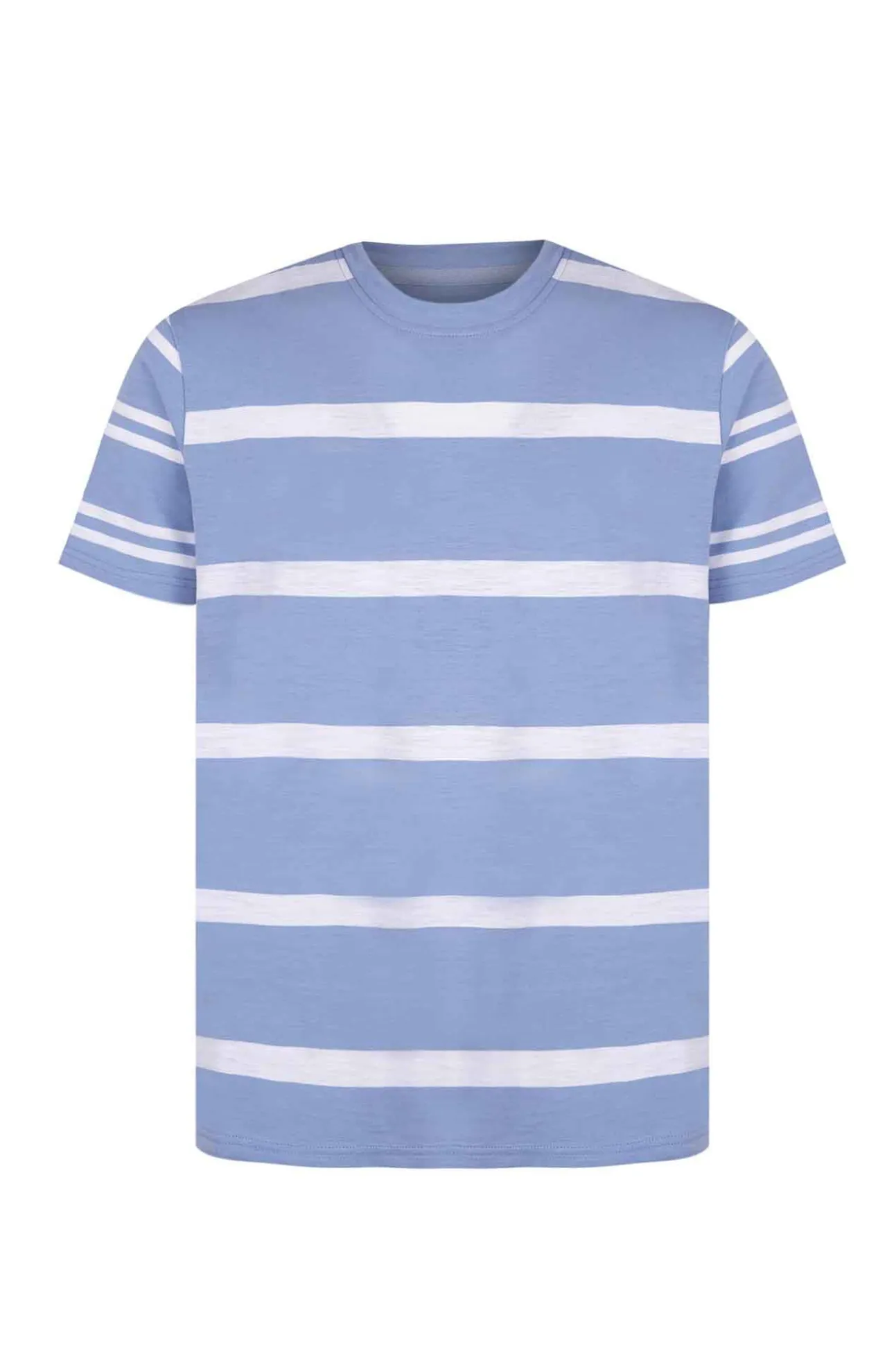 T-shirt às riscas