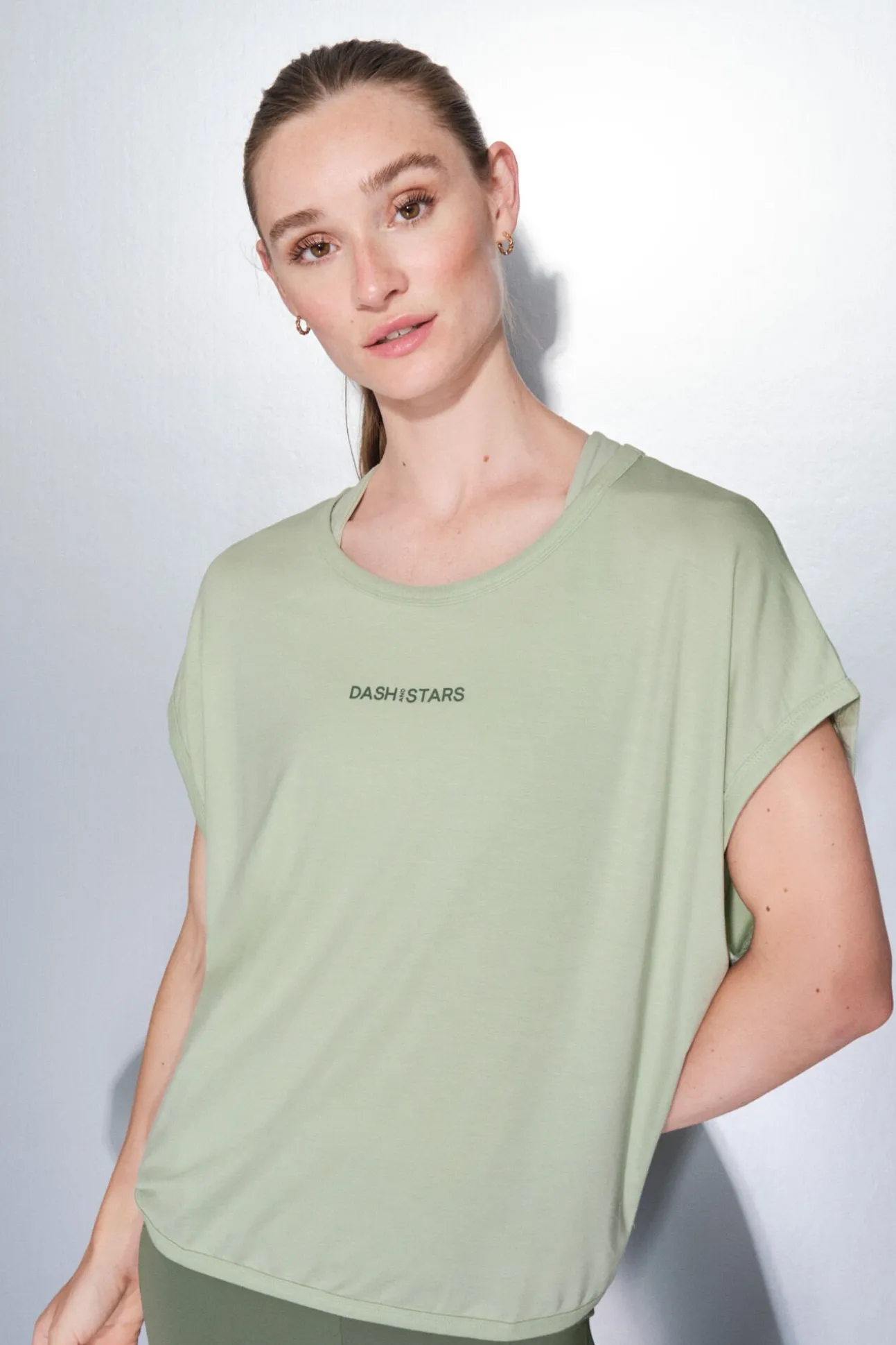 T-shirt verde extrassuave