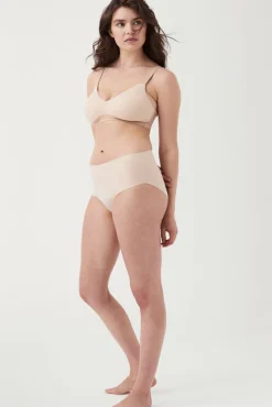 Unsichtbarer Shaping-Slip Café au Lait SPANX