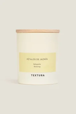 Vela perfumada de jasmim