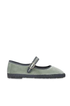 Veludo Mary Janes