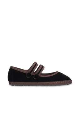 Veludo Mary Janes