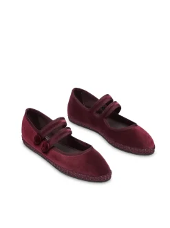 Veludo Mary Janes