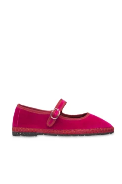 Veludo Mary Janes
