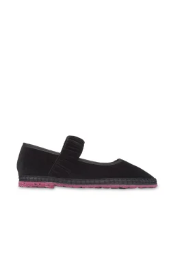 Veludo Mary Janes