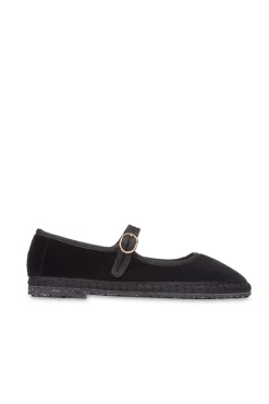 Veludo Mary Janes
