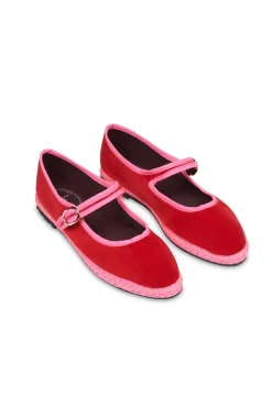 Veludo Mary Janes