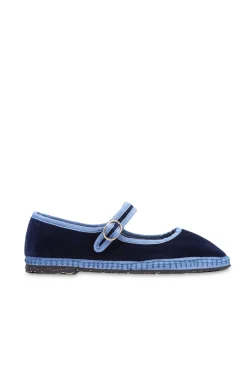 Veludo Mary Janes