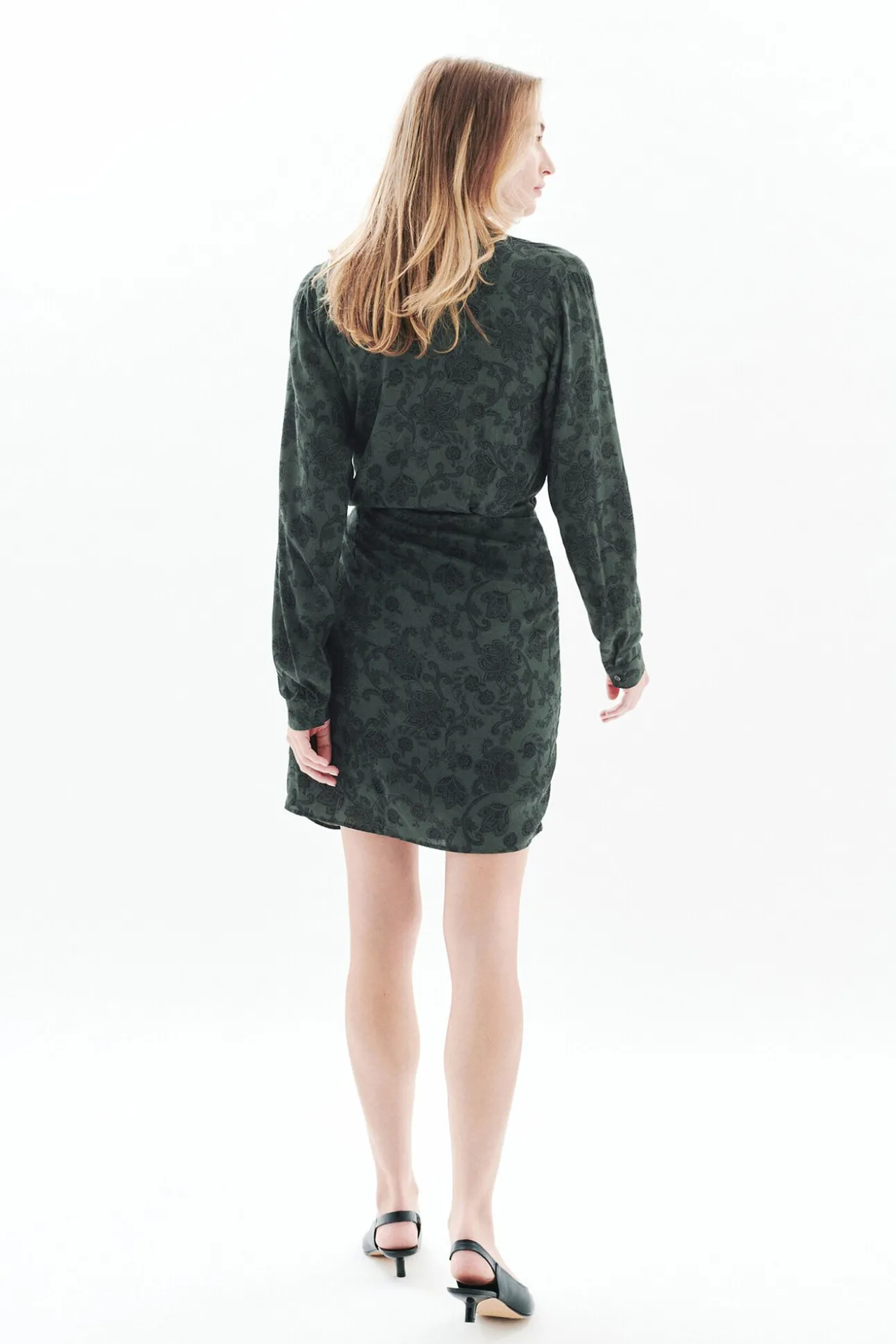 Vestido 100% viscose