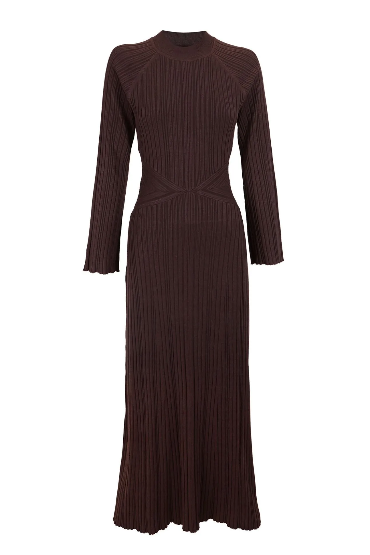 Vestido canelado Perkins