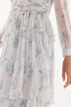 Vestido com babados