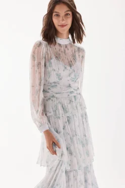 Vestido com babados