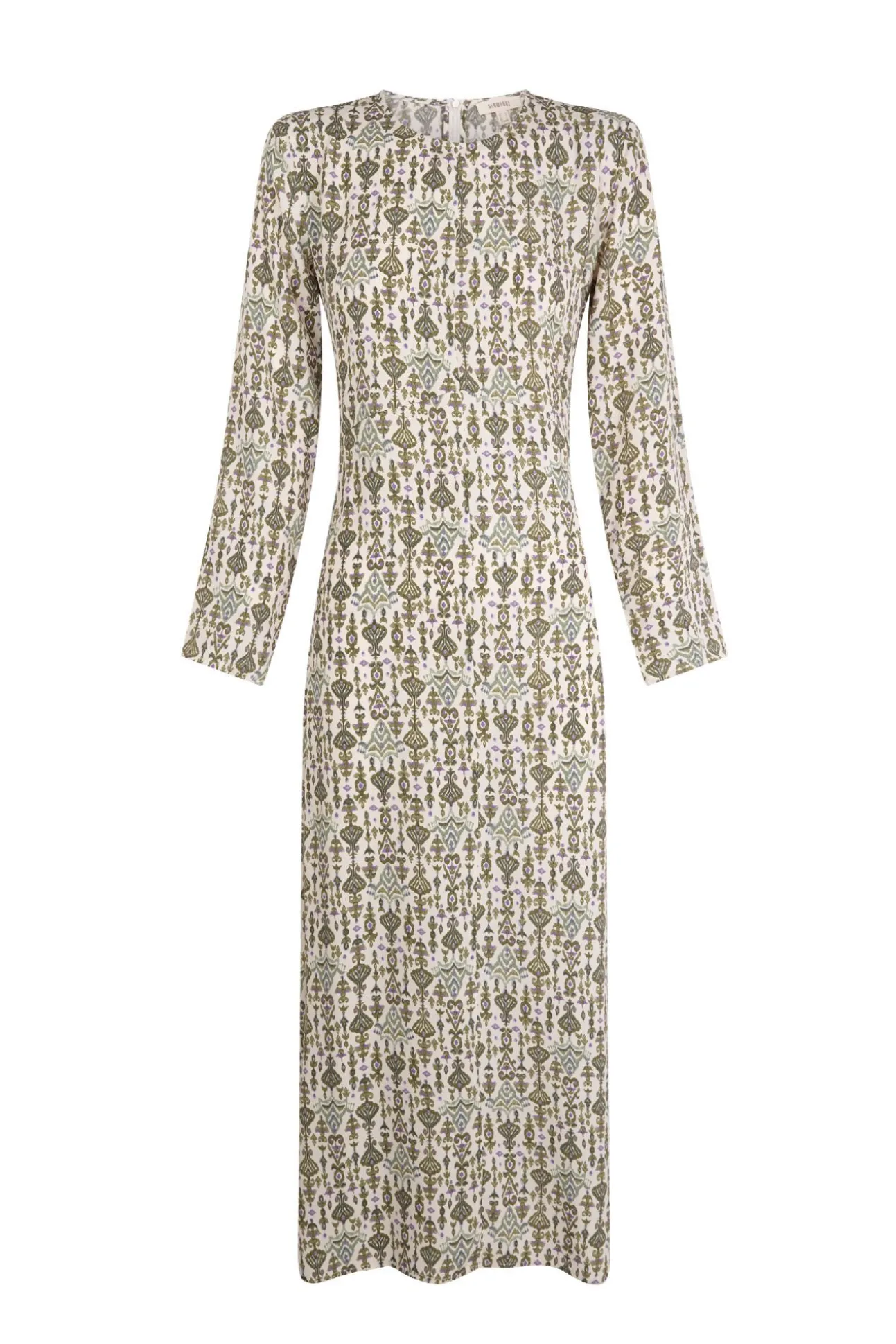 Vestido comprido estampado
